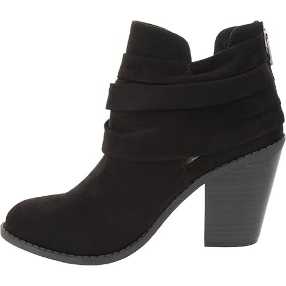 Sugar Women's Victory Transitional Dress Block Heel Ankle Boot Black Size 6.5M - Picture 3 of 8
